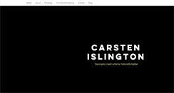 Desktop Screenshot of islington.dk
