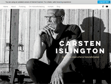 Tablet Screenshot of islington.dk